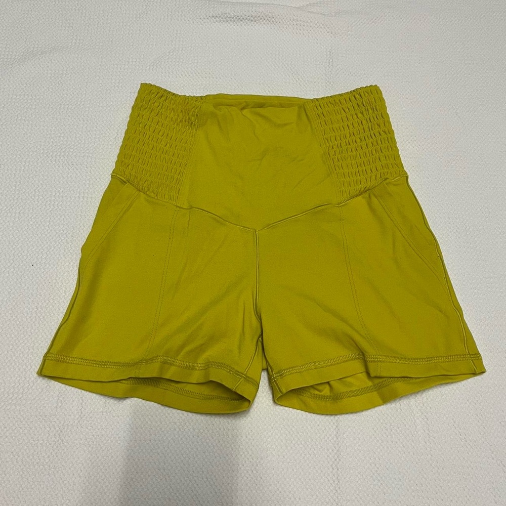 yellow/green aerie spandex